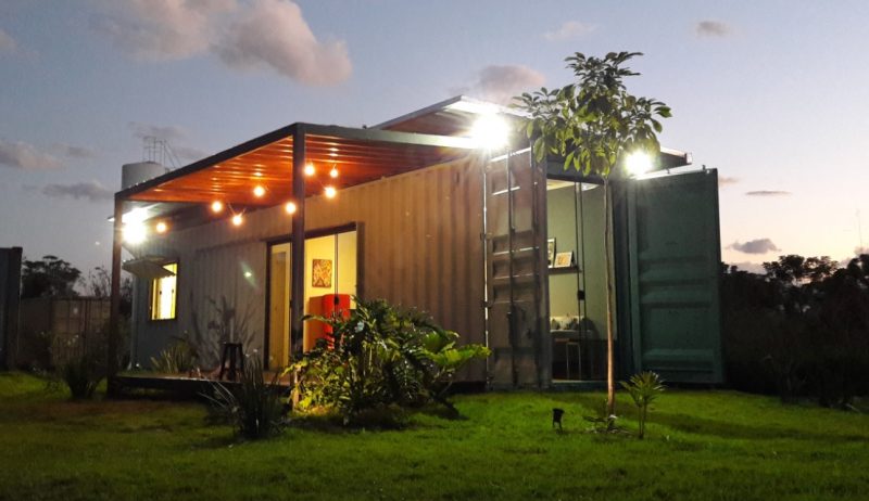 casa em contêiner