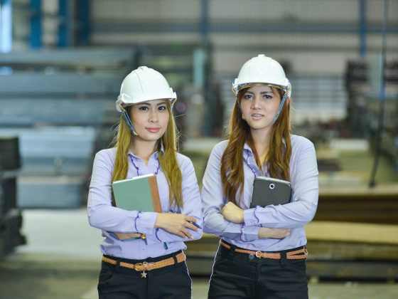 Mulheres na construção civil