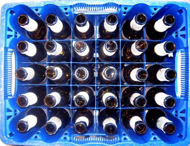 Cerveja - embalagens retornáveis