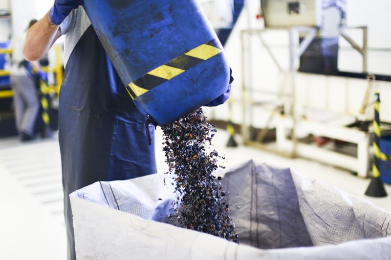 Cápsulas usadas são coletadas e enviadas para o Centro de Reciclagem