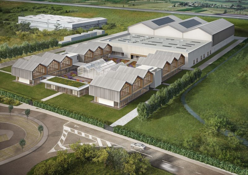 Davines Village apresenta soluções sustentáveis, como o uso de energias renováveis