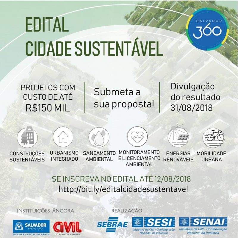 Prefeitura de Salvador lança chamada temática em parceria com a Construtora Civil