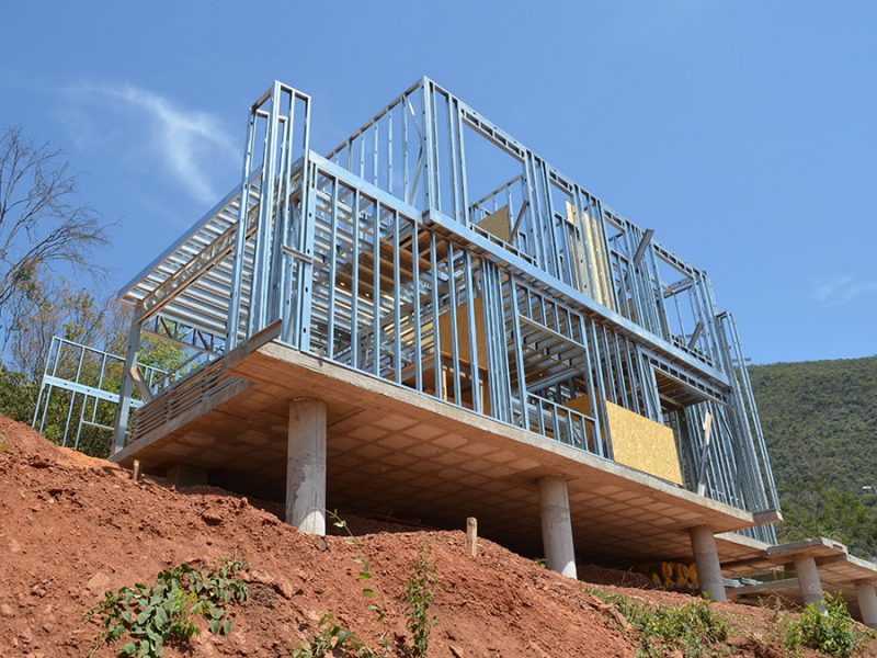 Steel frame trouxe mais uma opção de sustentabilidade à construção civil
