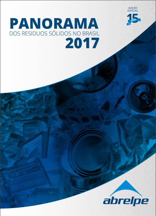 Capa do Panorama dos Resíduos Sólidos no Brasil 2017