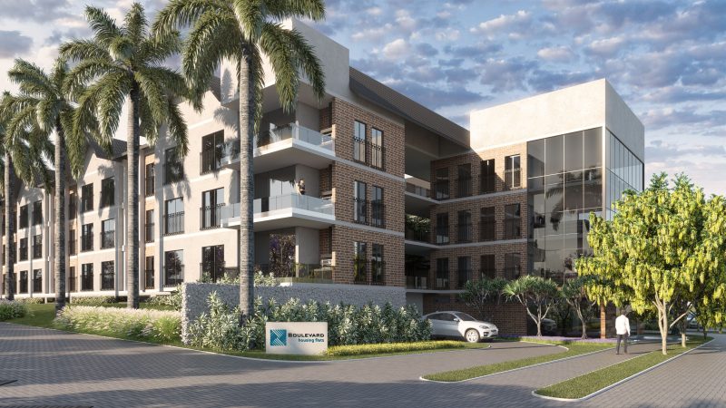 Imagem projetada da área de Housing Flats