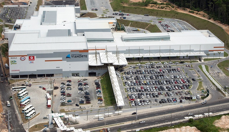 Shopping Manaus Via Norte vista aérea