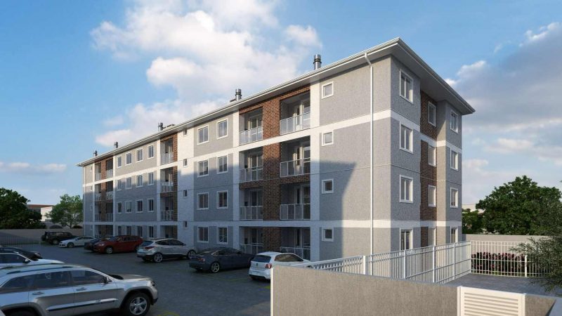 Empreendimento da Valor Real Construções destinado ao Minha Casa Minha Vida