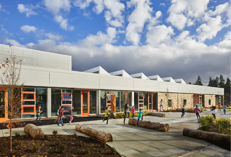 Arlington Elementary School, Tacoma, Washington. Foto: Divulgação/AIA.