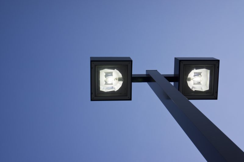 iluminação garante maior segurança ao entorno