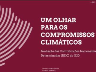 LACLIMA lança relatório sobre metas do G20 rumo a 2035